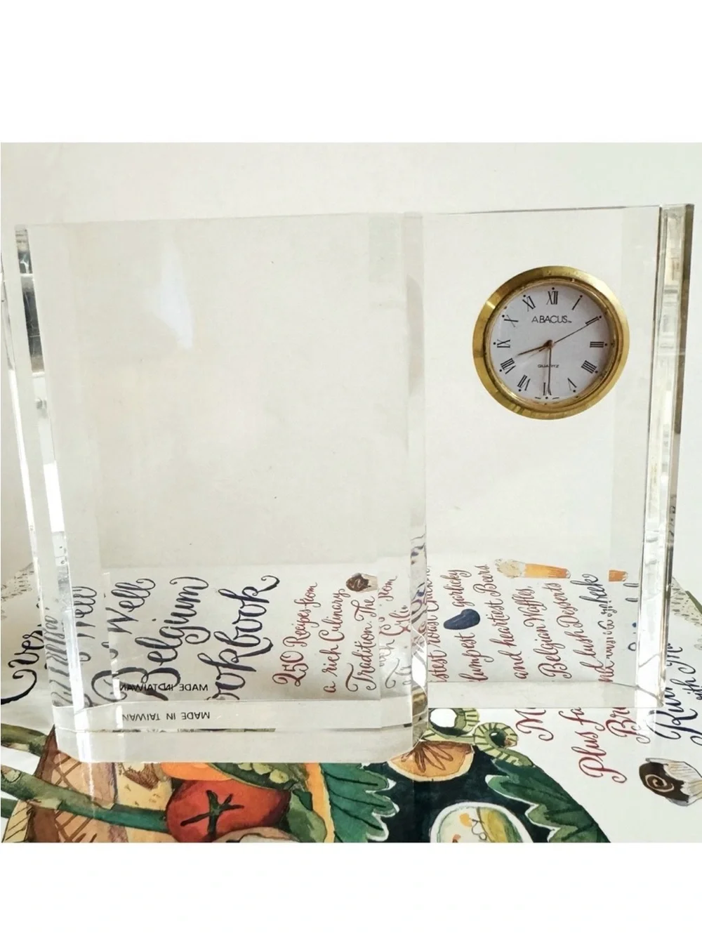 Abacus lucite vtg